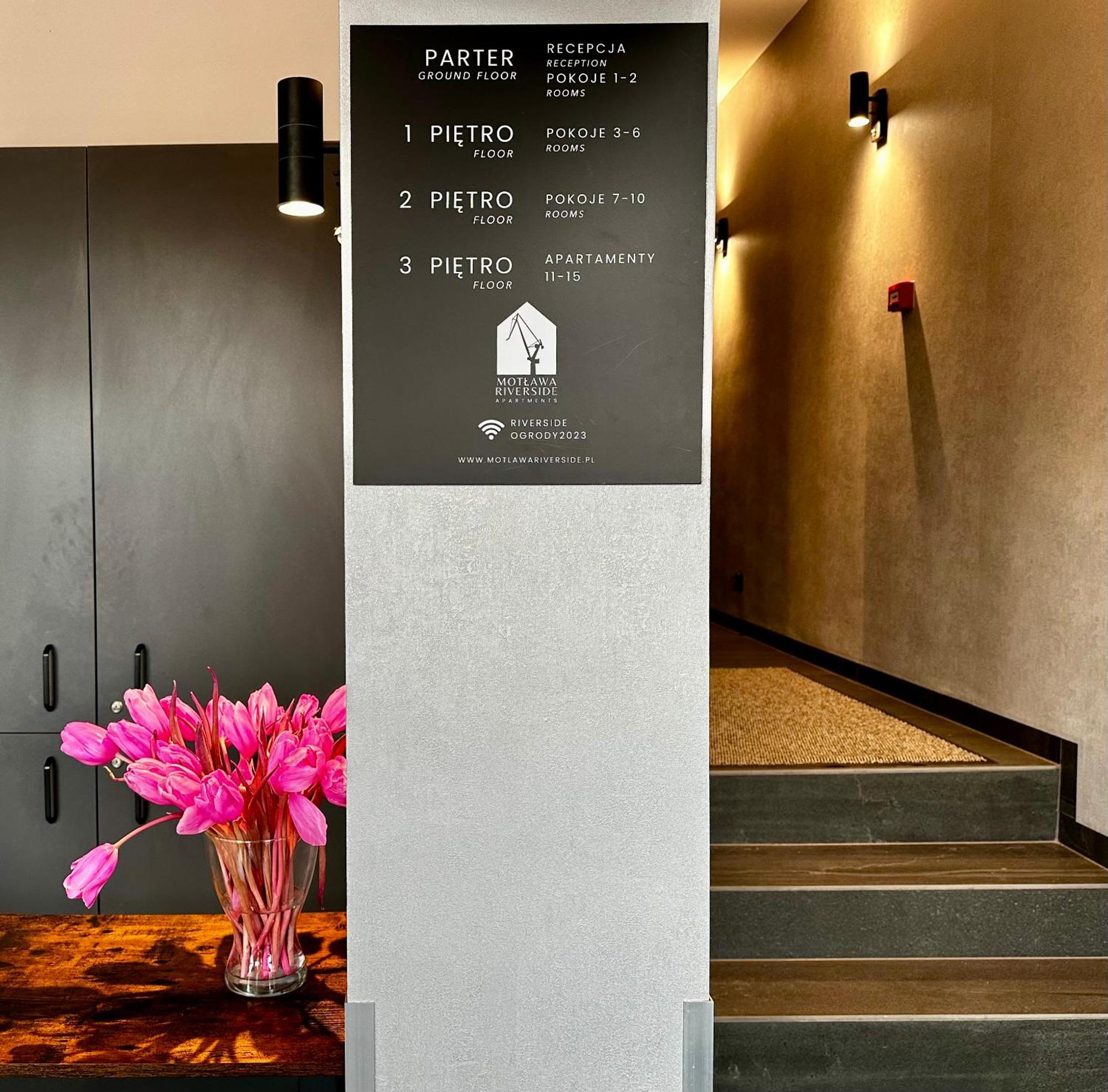 Motlawa Riverside Apartments - Boutique Stay In Danzig Exterior foto